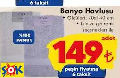 BANYO HAVLUSU